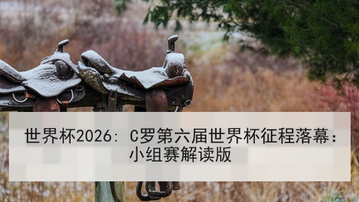 世界杯2026: C罗第六届世界杯征程落幕：小组赛解读版
