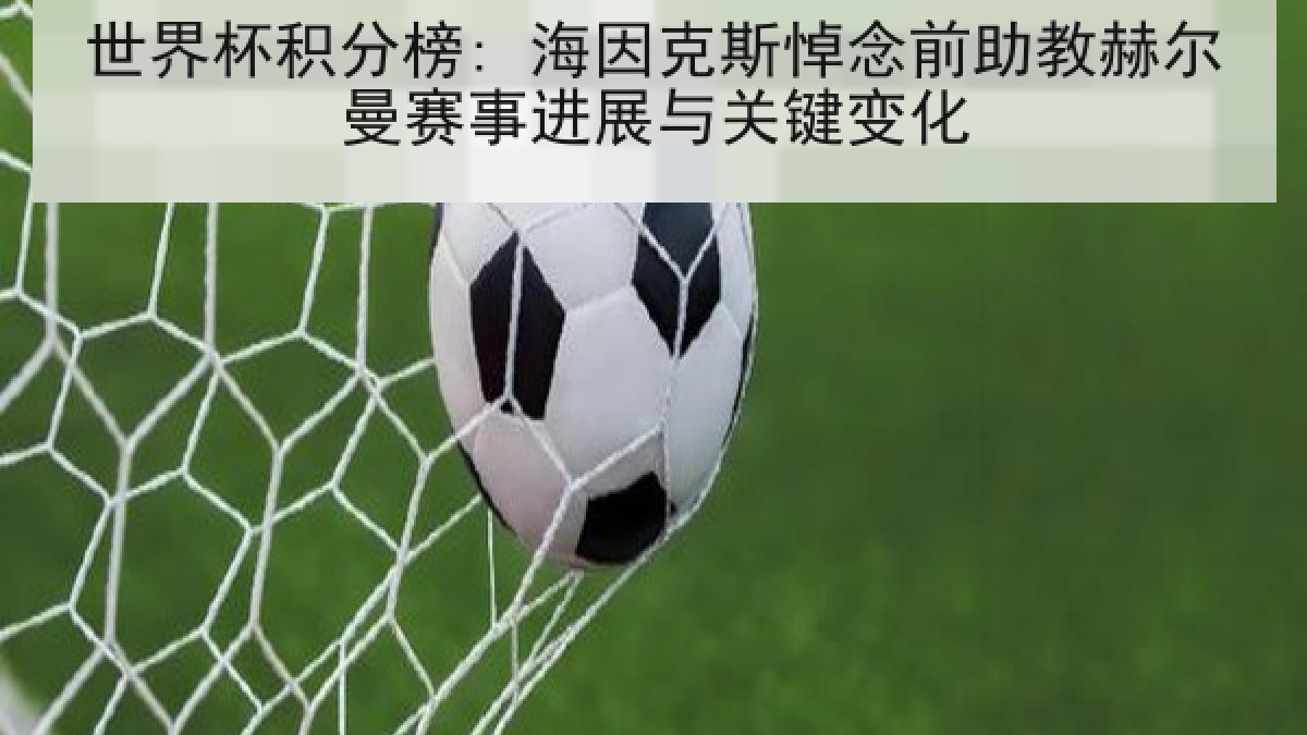 世界杯积分榜: 海因克斯悼念前助教赫尔曼赛事进展与关键变化